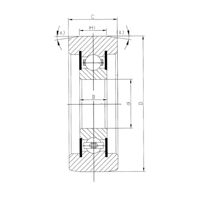 SK11轴承参考图纸