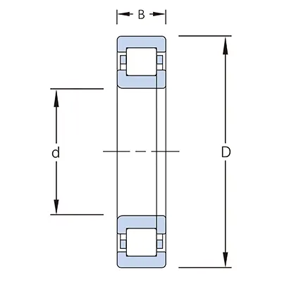 bearing CAD drawings or description of NUP230C2