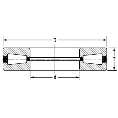 bearing CAD drawings or description of T200A