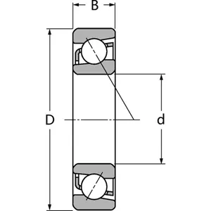 bearing CAD drawings or description of MJT 2 3/4